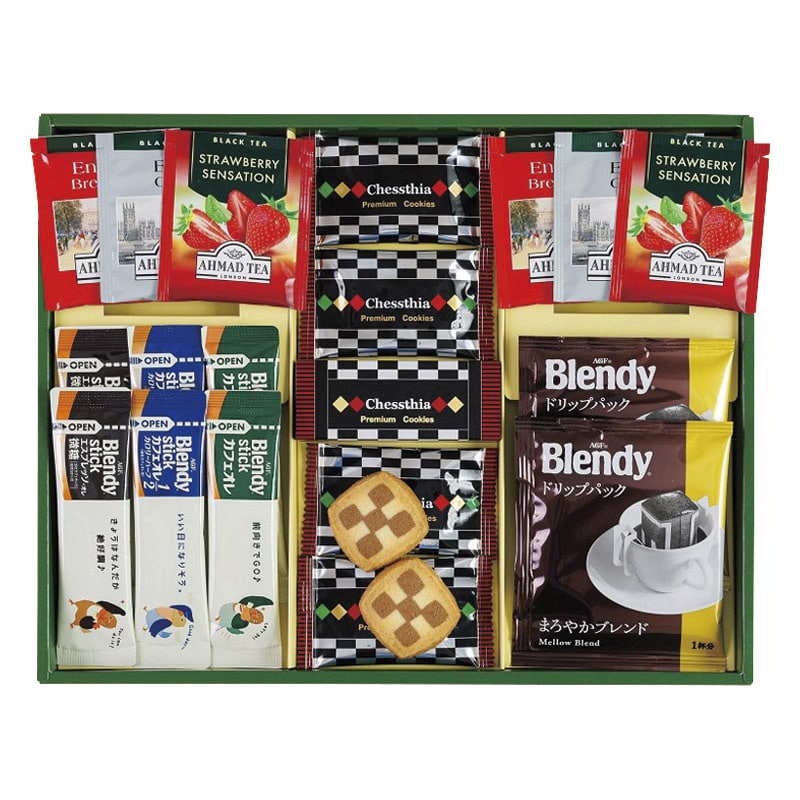 ブレイクタイム クッキー&コーヒー&紅茶  ／インスタントコーヒー コーヒー 水・ソフトドリンク 飲料 ホワイトデー お返し 人気 プチ 卒業 入学 記念品 プレゼント お祝 2026 送料無料 ギフト プレゼント
