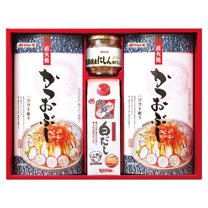 マルトモ バラエティギフト  ／セット・詰め合わせ 鰹節 乾物 食品 ギフト プレゼント プチギフト 祝い バレンタイン チョコ 以外 子供 友達 ホワイトデー お返し 人気 カード