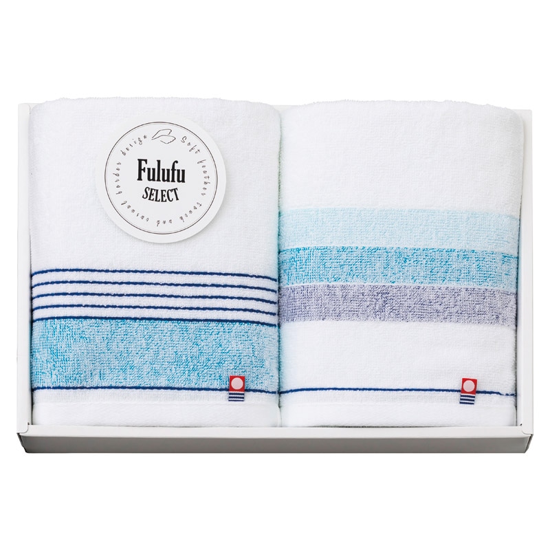 今治 Fulufu SELECT(フルフセレクト) フェイスタオル2P /タオル 日用品・ヘルスケア ギフト プレゼント プチギフト 祝い バレンタイン チョコ 以外 子供 友達 ホワイトデー お返し 人気 カード