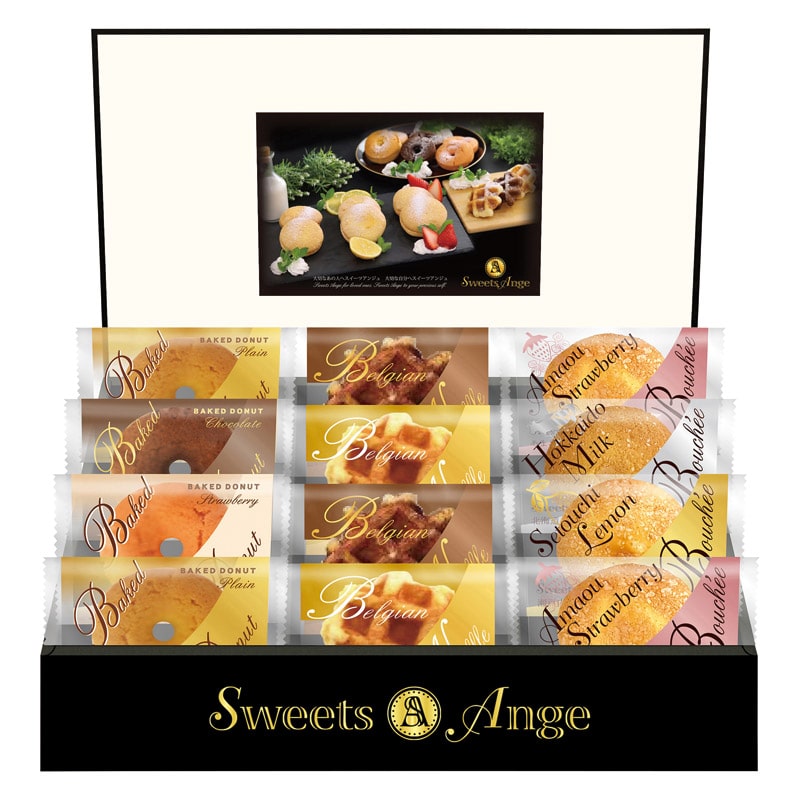 スイーツアンジュ 美食スイーツタイム  ／各種洋菓子セット 洋菓子 スイーツ・お菓子 食品 ギフト プレゼント プチギフト 祝い バレンタイン チョコ 以外 子供 友達 ホワイトデー お返し 人気 カード
