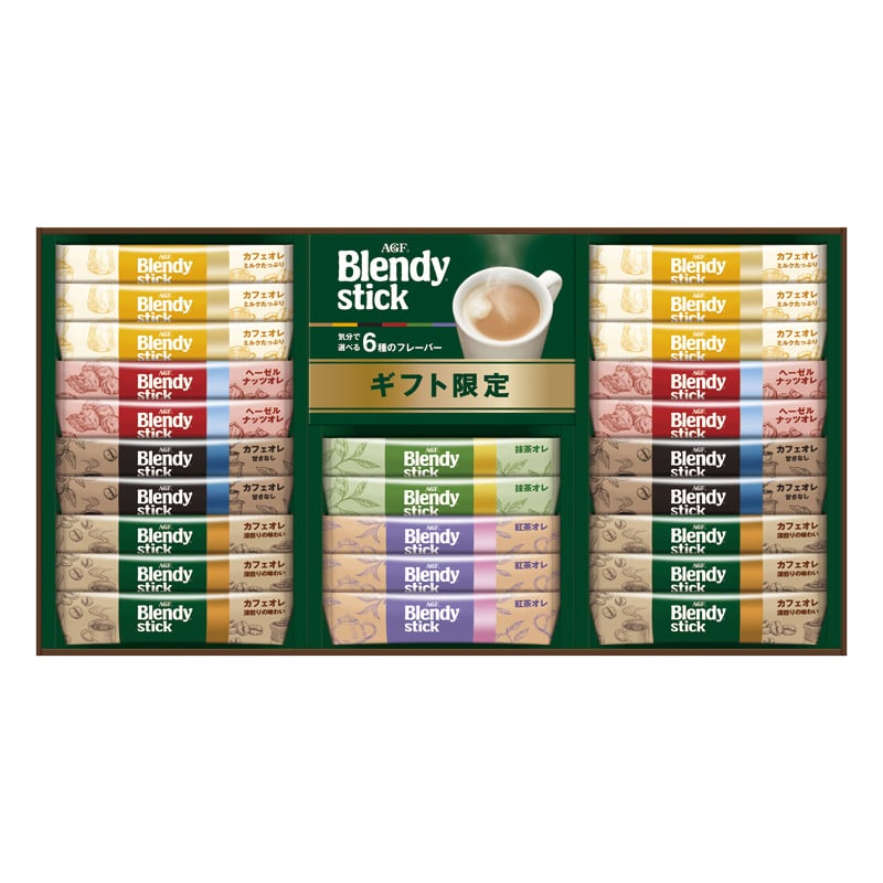 AGF 「ブレンディ」スティック カフェオレ コレクション  ／インスタントコーヒー コーヒー 水・ソフトドリンク 飲料 ホワイトデー お返し 人気 プチ 卒業 入学 記念品 プレゼント お祝 2026 送料無料 ギフト プレゼント