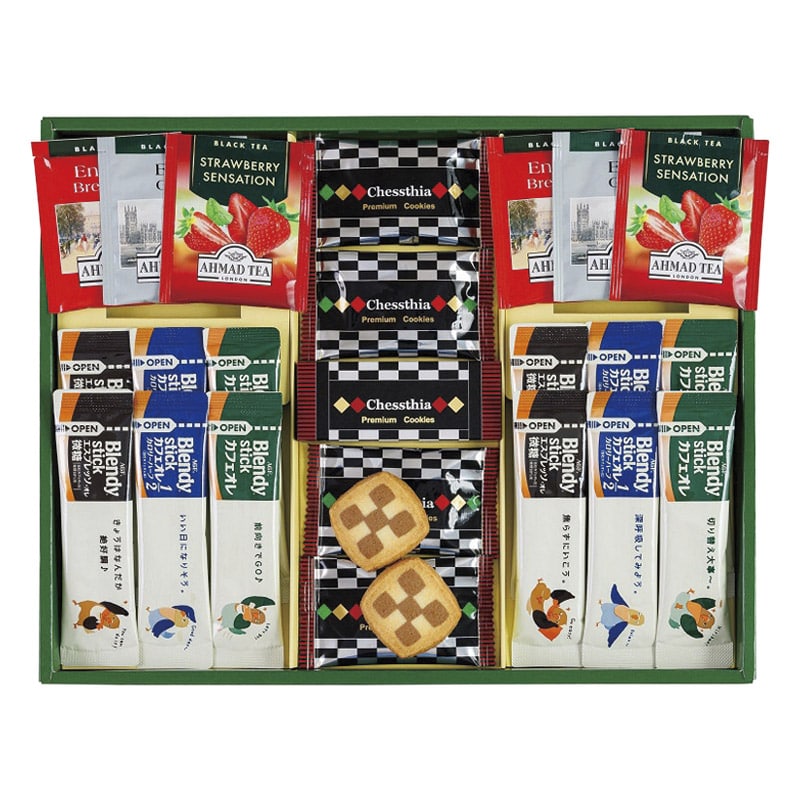 ブレイクタイム クッキー&コーヒー&紅茶  ／インスタントコーヒー コーヒー 水・ソフトドリンク 飲料 ホワイトデー お返し 人気 プチ 卒業 入学 記念品 プレゼント お祝 2026 送料無料 ギフト プレゼント