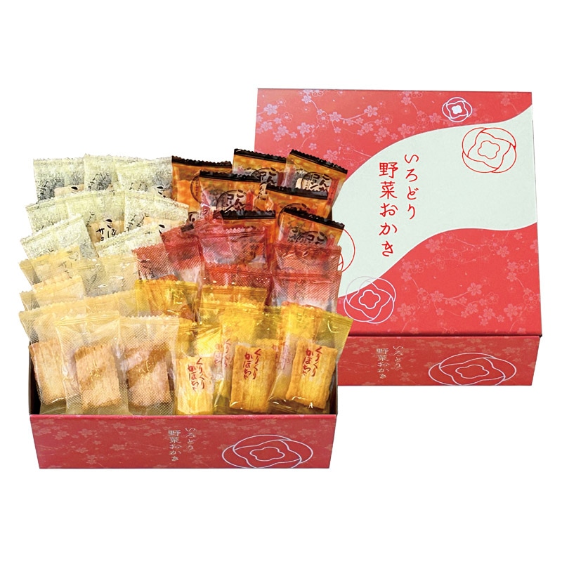 いろどり野菜おかき  ／あられ・おかき せんべい・米菓 スイーツ・お菓子 食品 ギフト プレゼント プチギフト 祝い バレンタイン チョコ 以外 子供 友達 ホワイトデー お返し 人気 カード