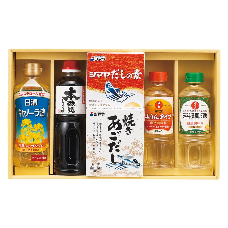 和風調味料セット  ／セット・詰め合わせ 調味料 食品 ギフト プレゼント プチギフト 祝い バレンタイン チョコ 以外 子供 友達 ホワイトデー お返し 人気 カード