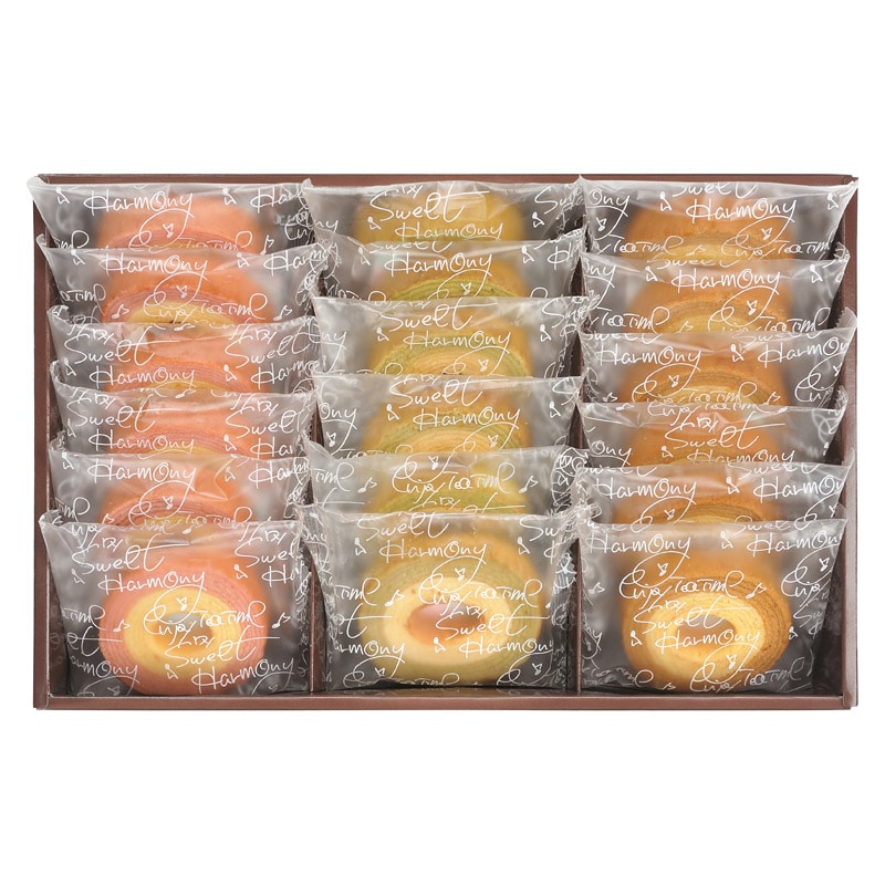 セレブコレクション カラフルバームクーヘン  ／バウムクーヘン クッキー・焼き菓子 スイーツ・お菓子 食品 ギフト プレゼント プチギフト 祝い バレンタイン チョコ 以外 子供 友達 ホワイトデー お返し 人気 カード