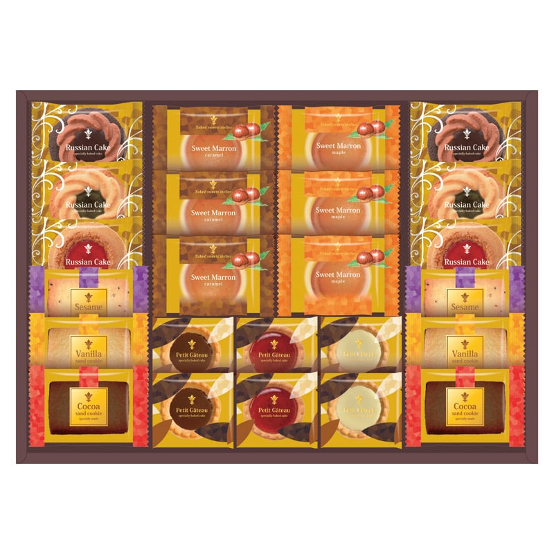 NAKAYAMA ガトーセック24個  ／各種洋菓子セット 洋菓子 スイーツ・お菓子 食品 ギフト プレゼント プチギフト 祝い バレンタイン チョコ 以外 子供 友達 ホワイトデー お返し 人気 カード