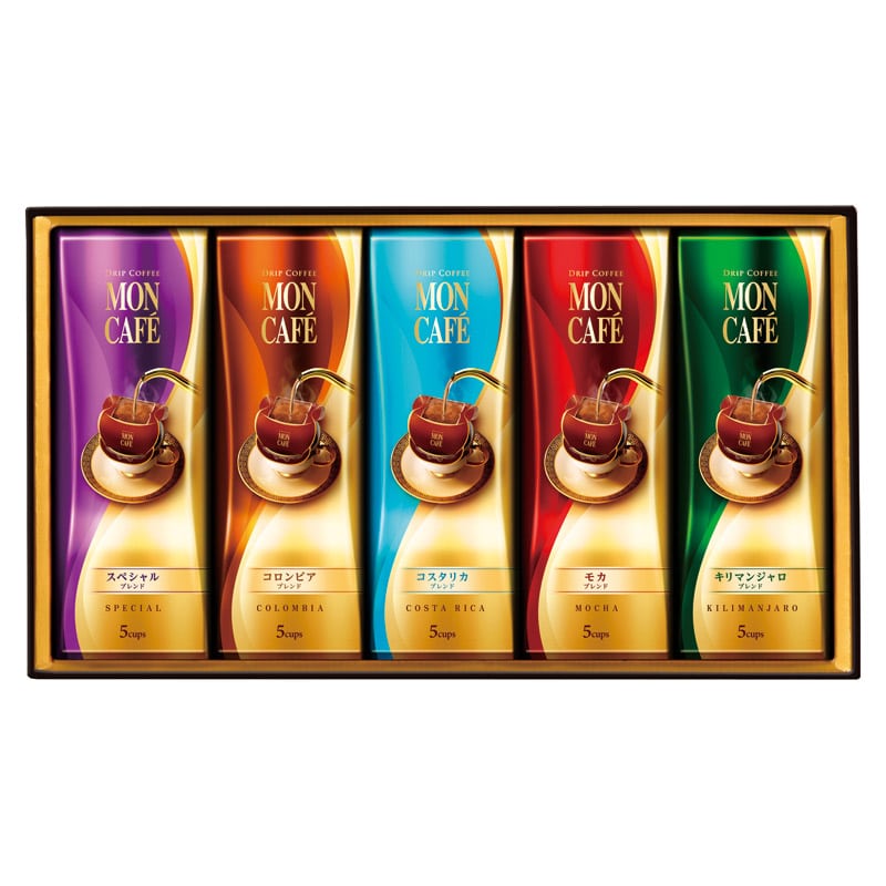 モンカフェ ドリップコーヒーギフト  ／インスタントコーヒー コーヒー 水・ソフトドリンク 飲料 ホワイトデー お返し 人気 プチ 卒業 入学 記念品 プレゼント お祝 2026 送料無料 ギフト プレゼント
