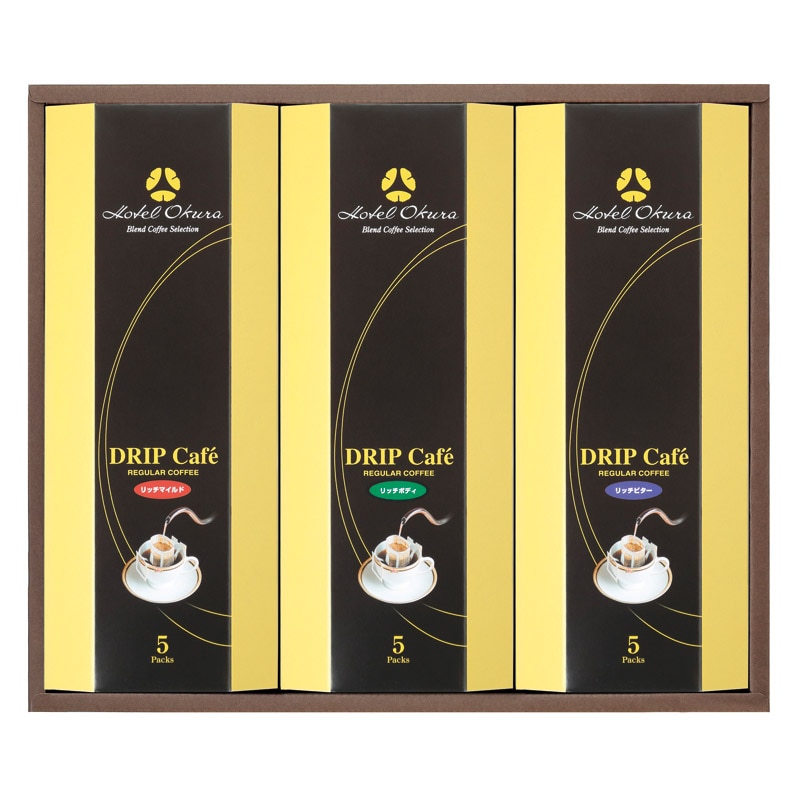 ホテルオークラ ドリップコーヒー詰合せ  ／インスタントコーヒー コーヒー 水・ソフトドリンク 飲料 ホワイトデー お返し 人気 プチ 卒業 入学 記念品 プレゼント お祝 2026 送料無料 ギフト プレゼント
