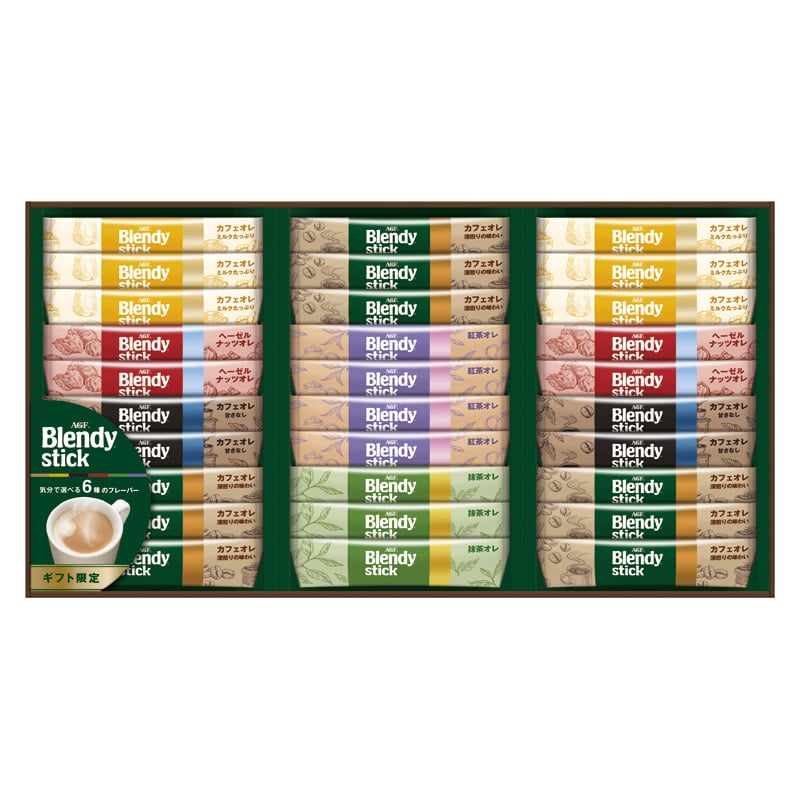 AGF 「ブレンディ」スティック カフェオレ コレクション  ／インスタントコーヒー コーヒー 水・ソフトドリンク 飲料 ホワイトデー お返し 人気 プチ 卒業 入学 記念品 プレゼント お祝 2026 送料無料 ギフト プレゼント