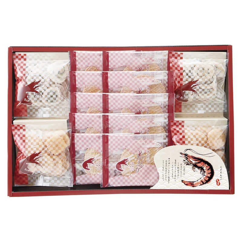 華優雅 えびせんギフト  ／各種せんべい・米菓セット せんべい・米菓 スイーツ・お菓子 食品 ギフト プレゼント プチギフト 祝い バレンタイン チョコ 以外 子供 友達 ホワイトデー お返し 人気 カード