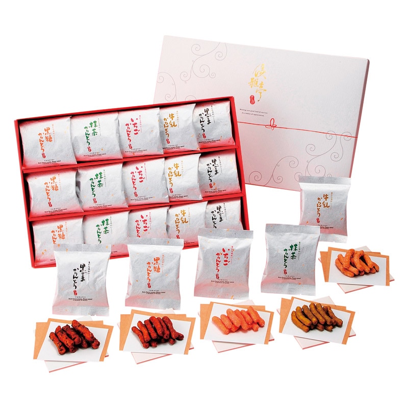 優雅亭 かりんとうギフト  ／かりんとう 和菓子 スイーツ・お菓子 食品 ギフト プレゼント プチギフト 祝い バレンタイン チョコ 以外 子供 友達 ホワイトデー お返し 人気 カード