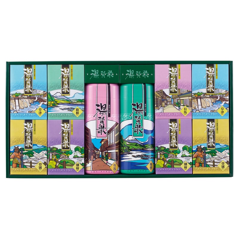 薬用入浴剤 湯･賛歌ギフト  ／入浴剤 バス用品 日用品・ヘルスケア ギフト プレゼント プチギフト 祝い バレンタイン チョコ 以外 子供 友達 ホワイトデー お返し 人気 カード