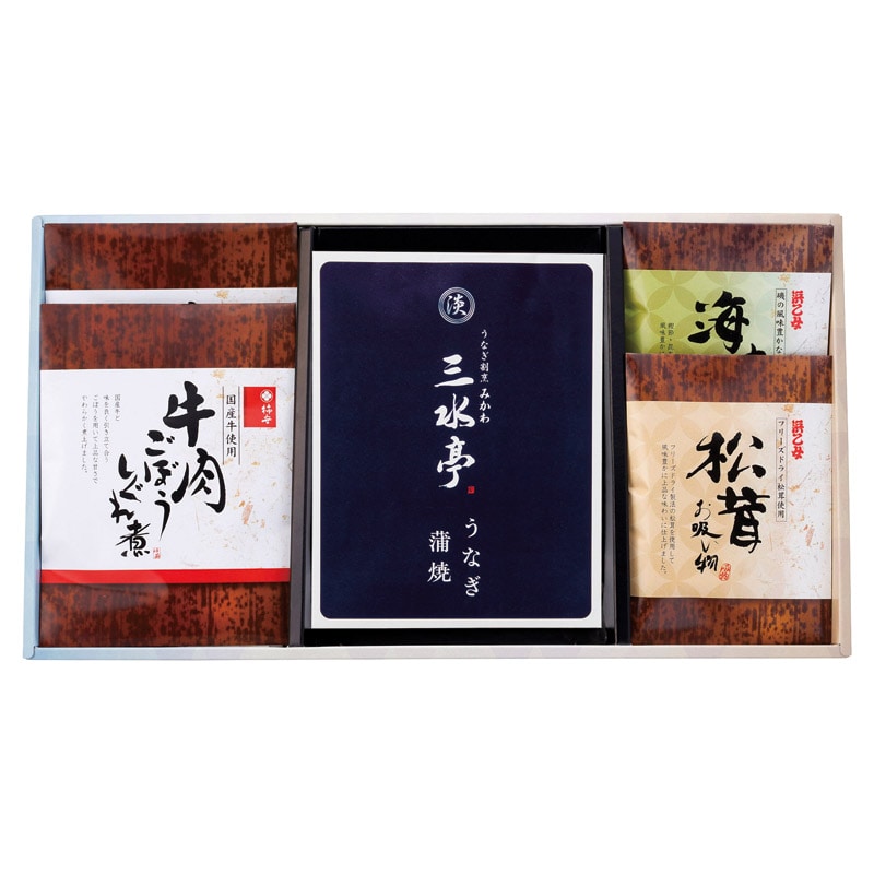 三河一色産うなぎの蒲焼･柿安･お吸物セット  ／その他水産物 魚介類・水産加工品 食品 ギフト プレゼント プチギフト 祝い バレンタイン チョコ 以外 子供 友達 ホワイトデー お返し 人気 カード