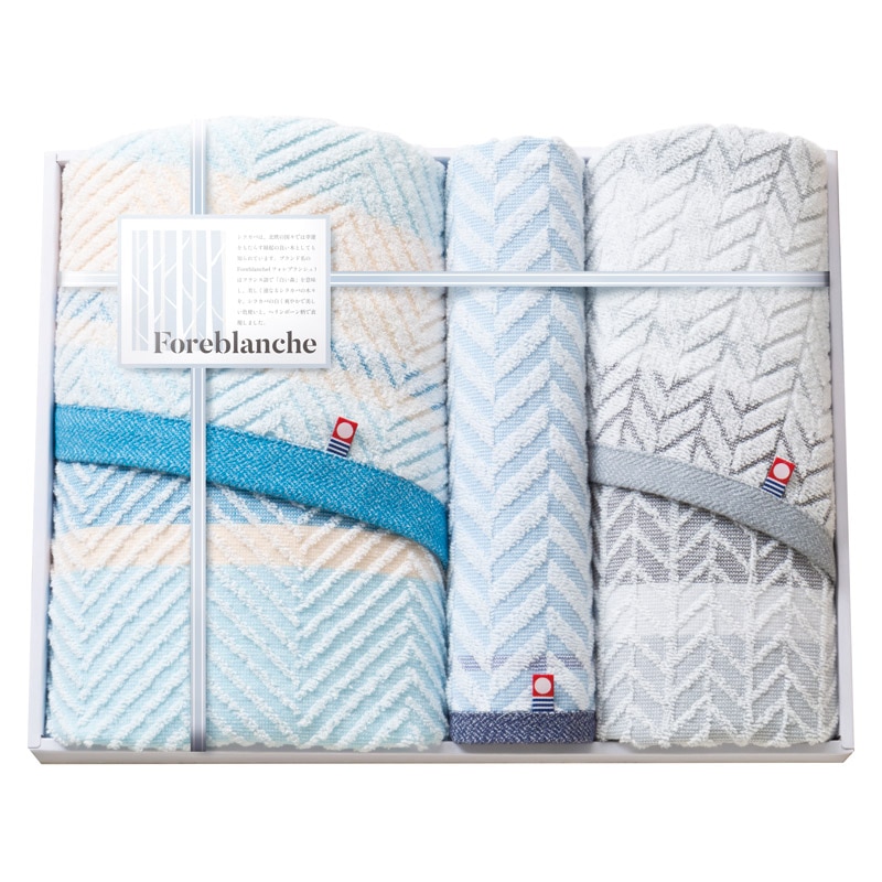 フォレブランシュ タオルセット  ／タオル 日用品・ヘルスケア ギフト プレゼント プチギフト 祝い バレンタイン チョコ 以外 子供 友達 ホワイトデー お返し 人気 カード