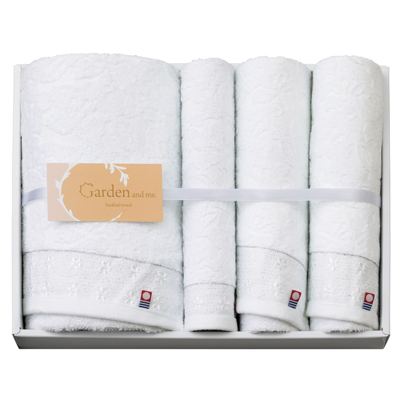 今治 Garden&me タオルセット  ／タオル 日用品・ヘルスケア ギフト プレゼント プチギフト 祝い バレンタイン チョコ 以外 子供 友達 ホワイトデー お返し 人気 カード