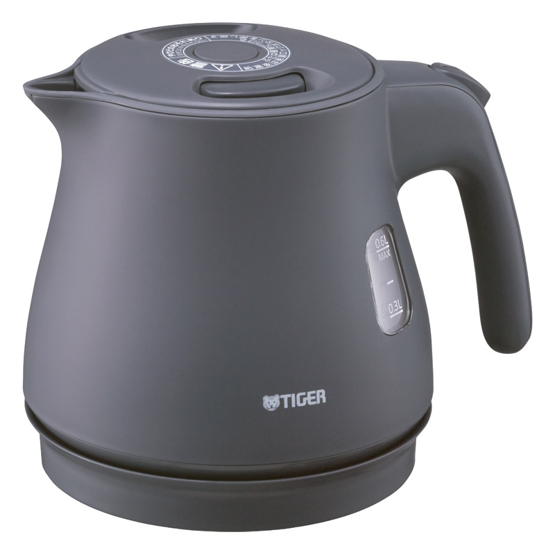 タイガー魔法瓶 蒸気レス電気ケトル0.6L ナイトブラック /電気ケトル キッチン家電 家電 ギフト プレゼント プチギフト 祝い バレンタイン チョコ 以外 子供 友達 ホワイトデー お返し 人気 カード