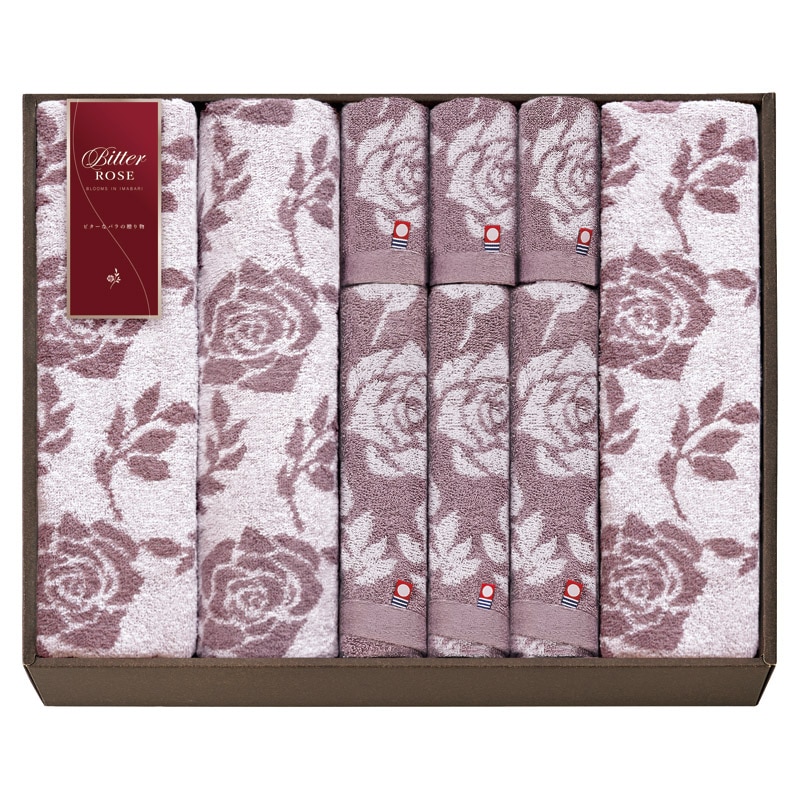 今治 ビターローズ タオルセット  ／タオル 日用品・ヘルスケア ホワイトデー お返し 人気 プチ 卒業 入学 記念品 プレゼント お祝 2026 送料無料 ギフト プレゼント