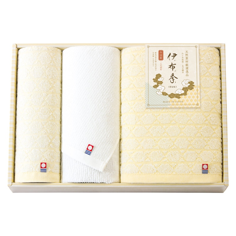 今治 伊布季 IBUKI 日本製 愛媛今治 タオルセット  ／タオル 日用品・ヘルスケア ギフト プレゼント プチギフト 祝い バレンタイン チョコ 以外 子供 友達 ホワイトデー お返し 人気 カード