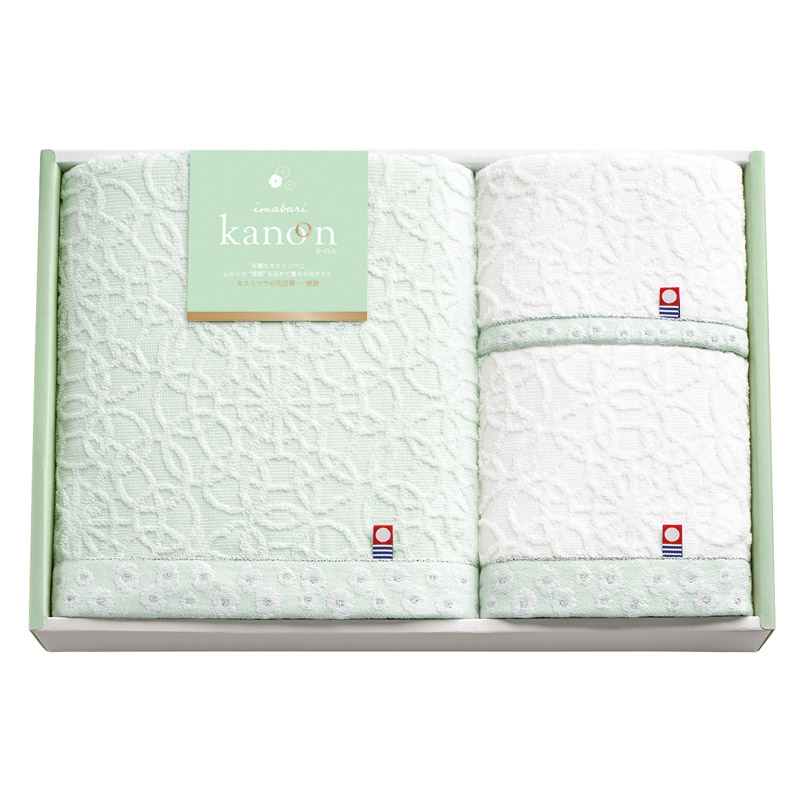 今治かのん 日本製 愛媛今治 タオルセット  ／タオル 日用品・ヘルスケア ギフト プレゼント プチギフト 祝い バレンタイン チョコ 以外 子供 友達 ホワイトデー お返し 人気 カード
