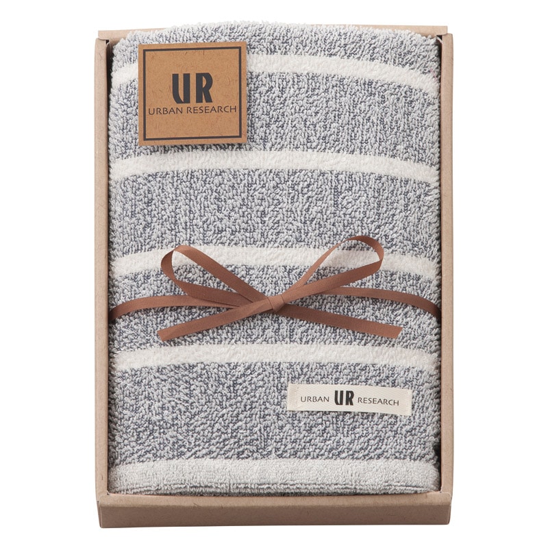 アーバンリサーチ フェイスタオル ブルー ／タオル 日用品・ヘルスケア ギフト プレゼント プチギフト 祝い バレンタイン チョコ 以外 子供 友達 ホワイトデー お返し 人気 カード