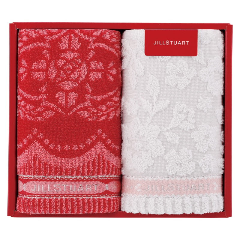 ジルスチュアート ボヌール フェイスタオル2P  ／タオル 日用品・ヘルスケア ギフト プレゼント プチギフト 祝い バレンタイン チョコ 以外 子供 友達 ホワイトデー お返し 人気 カード