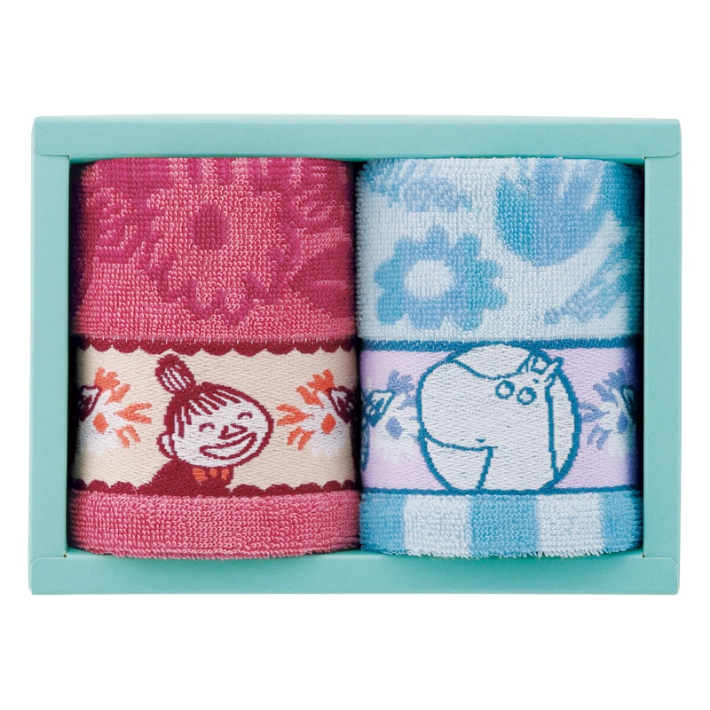 ムーミン ピックオンニ タオルハンカチ2P  ／タオル 日用品・ヘルスケア ギフト プレゼント プチギフト 祝い バレンタイン チョコ 以外 子供 友達 ホワイトデー お返し 人気 カード