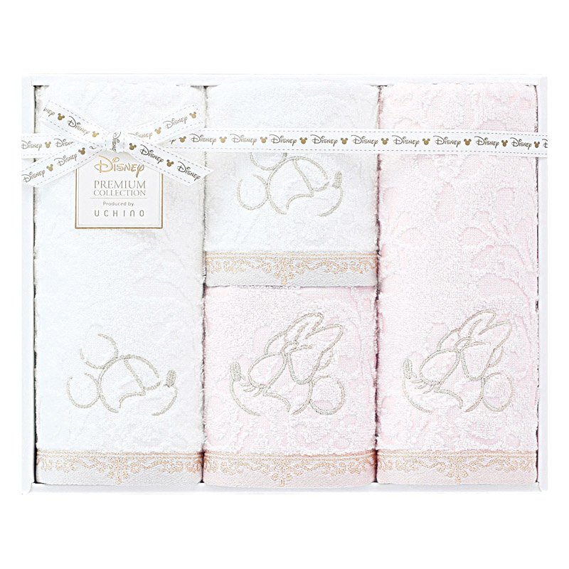 プレミアム ディズニー エターナリー フェイスタオル2P&ゲストタオル2P  ／タオル 日用品・ヘルスケア ギフト プレゼント プチギフト 祝い バレンタイン チョコ 以外 子供 友達 ホワイトデー お返し 人気 カード