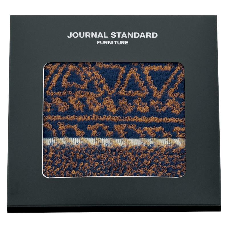 ジャーナル スタンダード ファニチャー クエスト クエストタオルチーフ ネイビー ／タオル 日用品・ヘルスケア ギフト プレゼント プチギフト 祝い バレンタイン チョコ 以外 子供 友達 ホワイトデー お返し 人気 カード