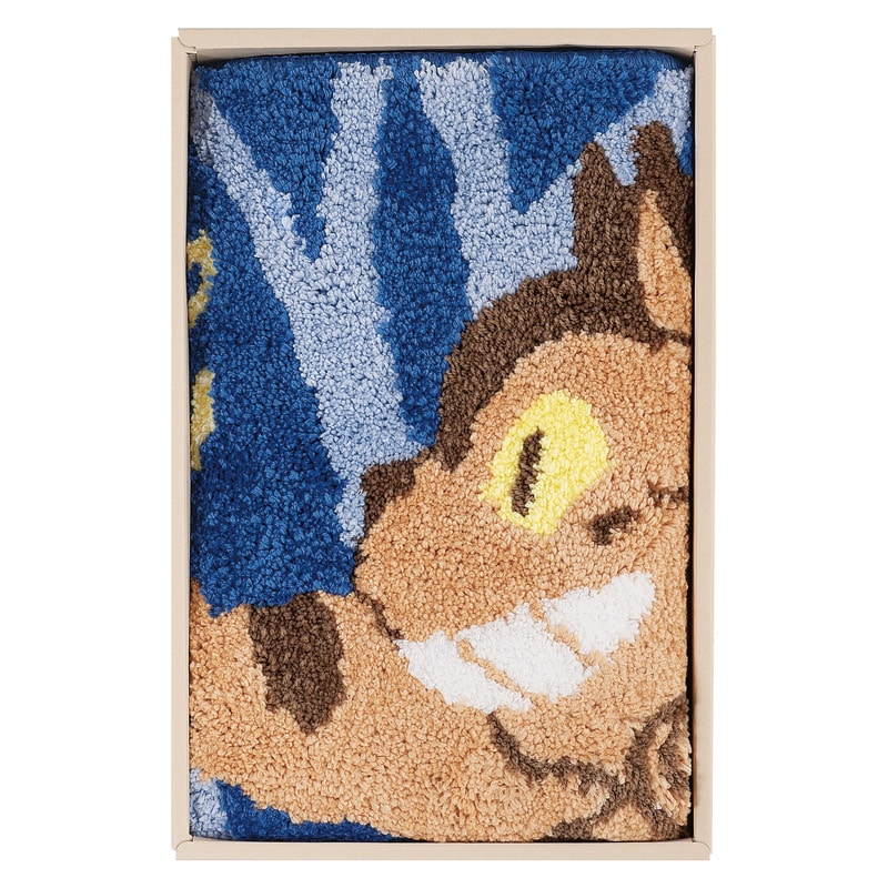 となりのトトロ こだちとネコバス バスマットギフト  ／バスマット バス用品 日用品・ヘルスケア ギフト プレゼント プチギフト 祝い バレンタイン チョコ 以外 子供 友達 ホワイトデー お返し 人気 カード