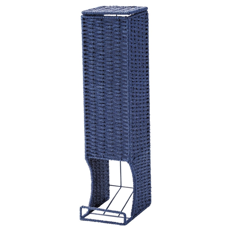 トイレットペーパー入れ ネイビー ／収納家具・収納グッズ 住まい・家具 ギフト プレゼント プチギフト 祝い バレンタイン チョコ 以外 子供 友達 ホワイトデー お返し 人気 カード