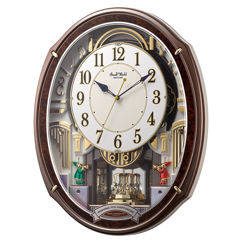 リズム スモールワールド アルディ  ／掛け時計 置き時計・掛け時計 インテリア 住まい・家具 ギフト プレゼント プチギフト 祝い バレンタイン チョコ 以外 子供 友達 ホワイトデー お返し 人気 カード