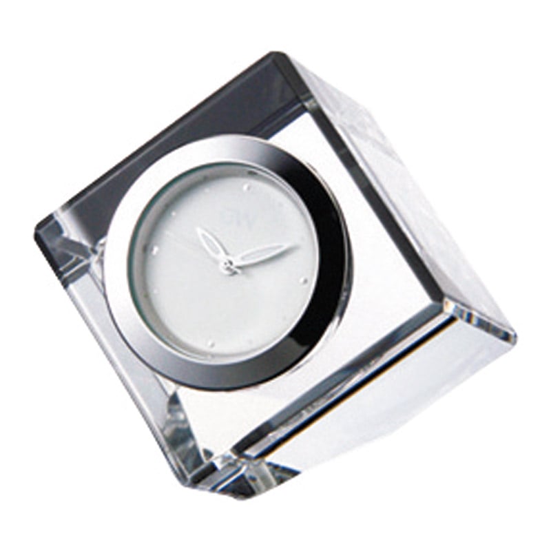 グラスワークスナルミ コフレ ミニクロック  ／置き時計 置き時計・掛け時計 インテリア 住まい・家具 ギフト プレゼント プチギフト 祝い バレンタイン チョコ 以外 子供 友達 ホワイトデー お返し 人気 カード