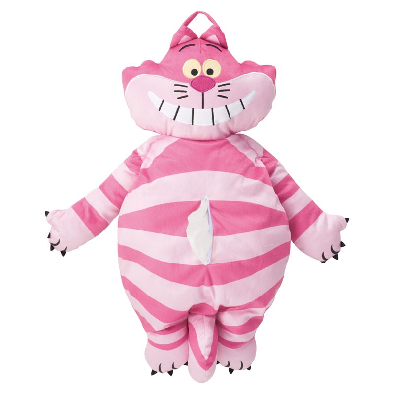 ふしぎの国のアリス チェシャ猫 ティッシュボックスカバー  ／ボックスティッシュケース インテリア 住まい・家具 ギフト プレゼント プチギフト 祝い バレンタイン チョコ 以外 子供 友達 ホワイトデー お返し 人気 カード