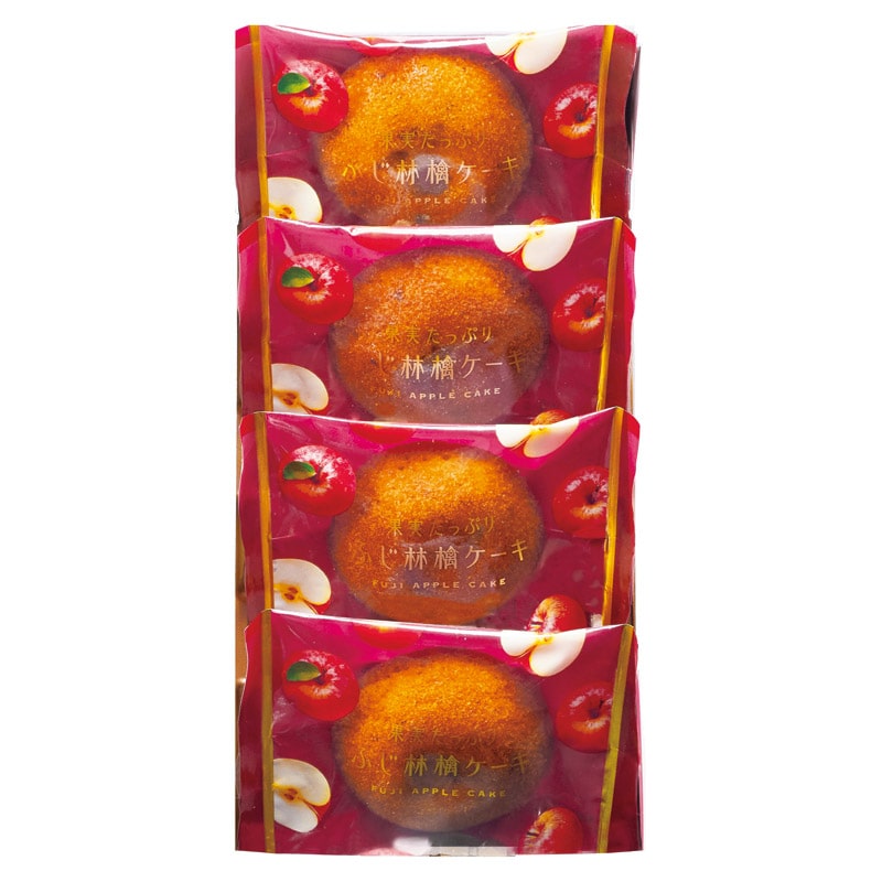 ひととえ 果実たっぷりふじ林檎ケーキ  ／各種洋菓子セット 洋菓子 スイーツ・お菓子 食品 ギフト プレゼント プチギフト 祝い バレンタイン チョコ 以外 子供 友達 ホワイトデー お返し 人気 カード