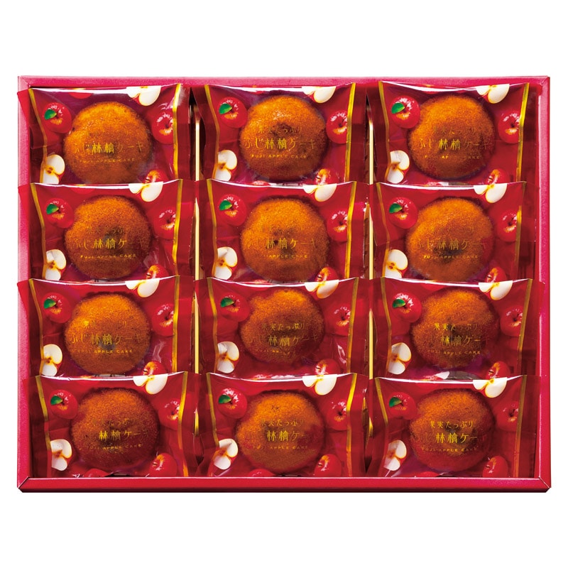 ひととえ 果実たっぷりふじ林檎ケーキ  ／各種洋菓子セット 洋菓子 スイーツ・お菓子 食品 ギフト プレゼント プチギフト 祝い バレンタイン チョコ 以外 子供 友達 ホワイトデー お返し 人気 カード