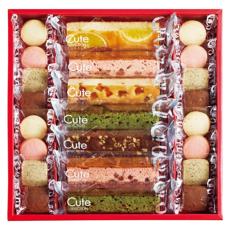 ひととえ キュートセレクション  ／各種洋菓子セット 洋菓子 スイーツ・お菓子 食品 ギフト プレゼント プチギフト 祝い バレンタイン チョコ 以外 子供 友達 ホワイトデー お返し 人気 カード