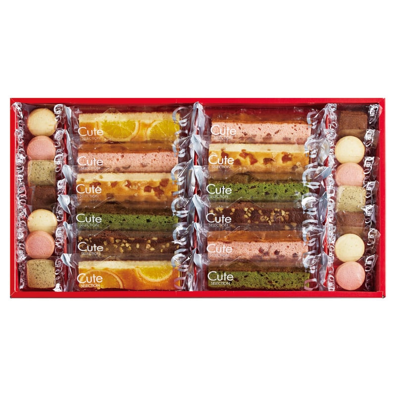 ひととえ キュートセレクション  ／各種洋菓子セット 洋菓子 スイーツ・お菓子 食品 ギフト プレゼント プチギフト 祝い バレンタイン チョコ 以外 子供 友達 ホワイトデー お返し 人気 カード