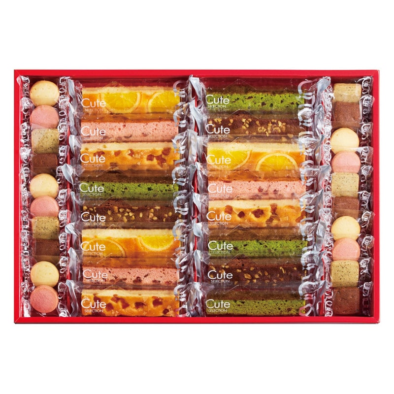ひととえ キュートセレクション  ／各種洋菓子セット 洋菓子 スイーツ・お菓子 食品 ギフト プレゼント プチギフト 祝い バレンタイン チョコ 以外 子供 友達 ホワイトデー お返し 人気 カード