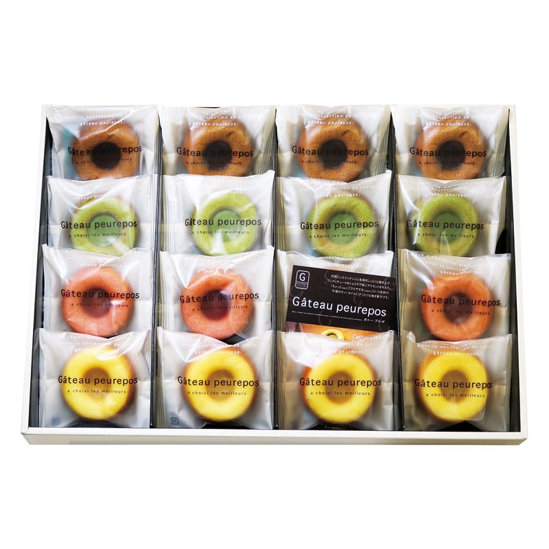 井桁堂 ガトープルポ 16個入  ／各種洋菓子セット 洋菓子 スイーツ・お菓子 食品 ギフト プレゼント プチギフト 祝い バレンタイン チョコ 以外 子供 友達 ホワイトデー お返し 人気 カード