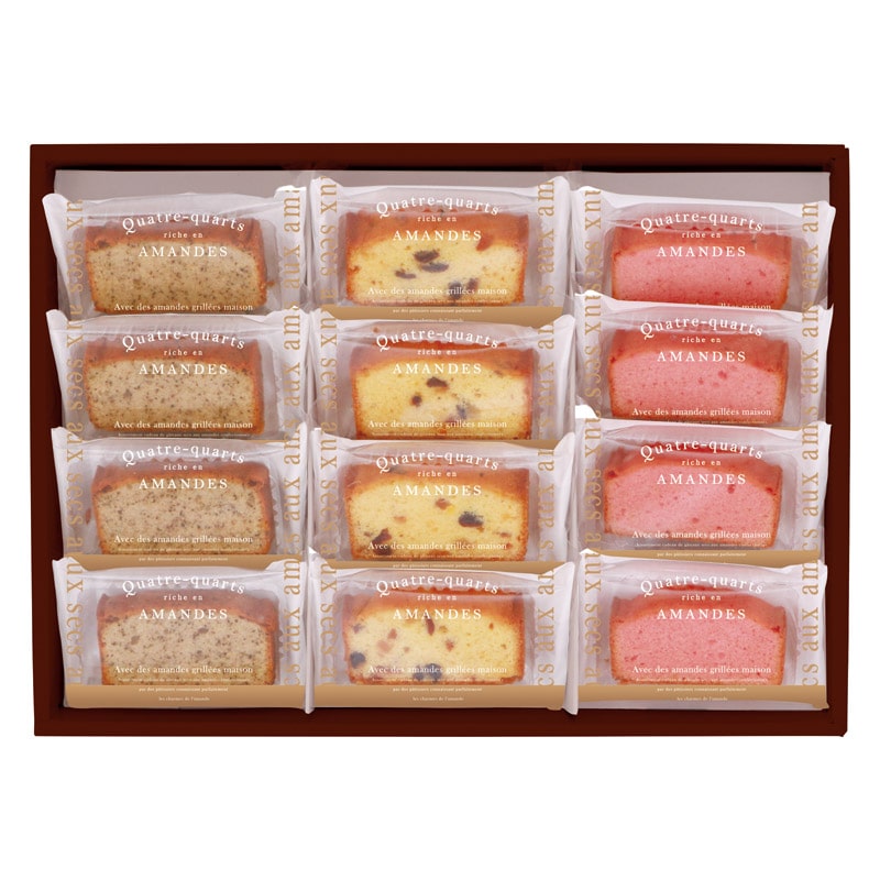 井桁堂 アーモンドリッチパウンド12個入  ／パウンドケーキ クッキー・焼き菓子 スイーツ・お菓子 食品 ギフト プレゼント プチギフト 祝い バレンタイン チョコ 以外 子供 友達 ホワイトデー お返し 人気 カード