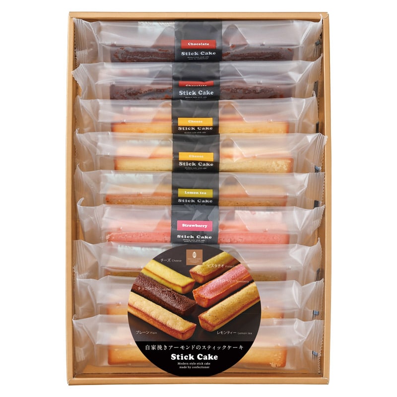 井桁堂 スティックケーキギフト 9個入  ／各種洋菓子セット 洋菓子 スイーツ・お菓子 食品 ギフト プレゼント プチギフト 祝い バレンタイン チョコ 以外 子供 友達 ホワイトデー お返し 人気 カード