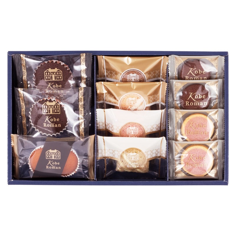 神戸浪漫 ガトーセレクション  ／各種洋菓子セット 洋菓子 スイーツ・お菓子 食品 ギフト プレゼント プチギフト 祝い バレンタイン チョコ 以外 子供 友達 ホワイトデー お返し 人気 カード