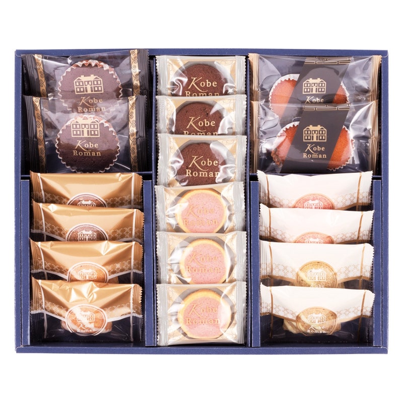 神戸浪漫 ガトーセレクション  ／各種洋菓子セット 洋菓子 スイーツ・お菓子 食品 ギフト プレゼント プチギフト 祝い バレンタイン チョコ 以外 子供 友達 ホワイトデー お返し 人気 カード