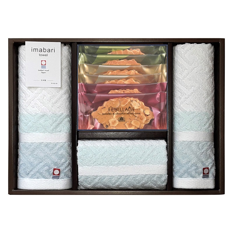 モロゾフ ファヤージュ･今治タオルギフト  ／各種洋菓子セット 洋菓子 スイーツ・お菓子 食品 ギフト プレゼント プチギフト 祝い バレンタイン チョコ 以外 子供 友達 ホワイトデー お返し 人気 カード