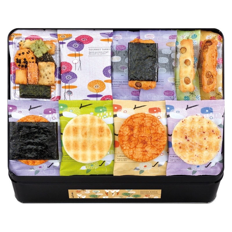 えくぼ屋 今様菓撰おかき詰合せ  ／あられ・おかき せんべい・米菓 スイーツ・お菓子 食品 ギフト プレゼント プチギフト 祝い バレンタイン チョコ 以外 子供 友達 ホワイトデー お返し 人気 カード