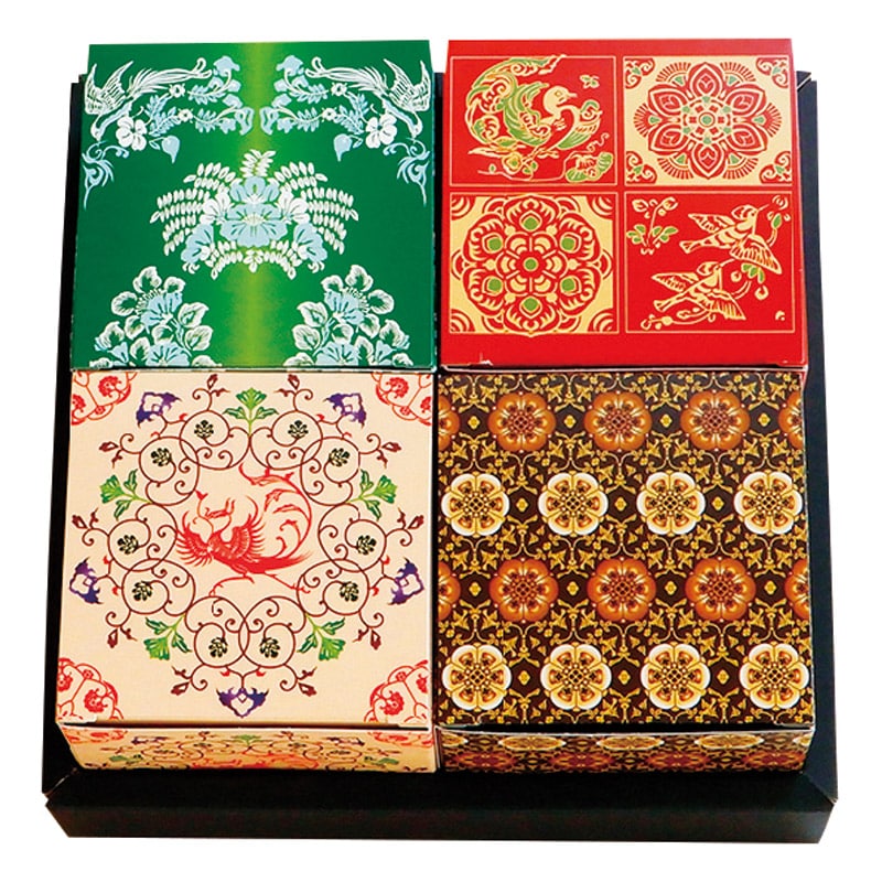 奈良祥樂 大和し美しオリーブなあられ4箱セット  ／あられ・おかき せんべい・米菓 スイーツ・お菓子 食品 ギフト プレゼント プチギフト 祝い バレンタイン チョコ 以外 子供 友達 ホワイトデー お返し 人気 カード