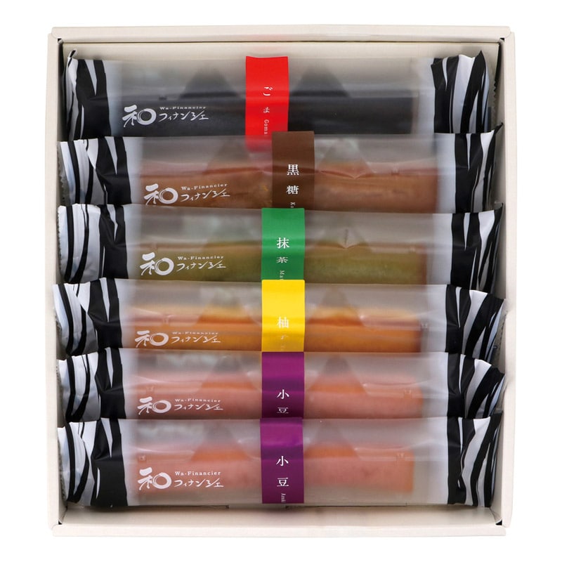 井桁堂 和フィナンシェ6個入  ／フィナンシェ クッキー・焼き菓子 スイーツ・お菓子 食品 ギフト プレゼント プチギフト 祝い バレンタイン チョコ 以外 子供 友達 ホワイトデー お返し 人気 カード