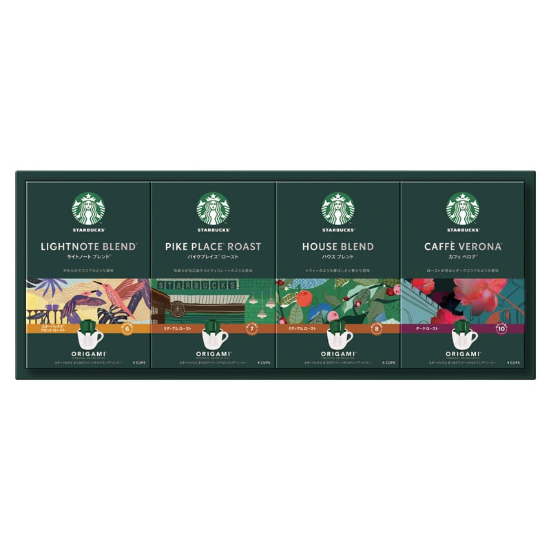 スターバックス オリガミ パーソナルドリップコーヒーギフト  ／インスタントコーヒー コーヒー 水・ソフトドリンク 飲料 ホワイトデー お返し 人気 プチ 卒業 入学 記念品 プレゼント お祝 2026 送料無料 ギフト プレゼント