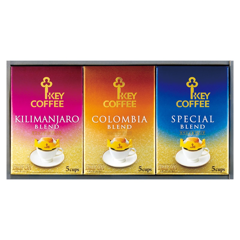 キーコーヒー ドリップオンギフト  ／インスタントコーヒー コーヒー 水・ソフトドリンク 飲料 ギフト プレゼント プチギフト 祝い バレンタイン チョコ 以外 子供 友達 ホワイトデー お返し 人気 カード