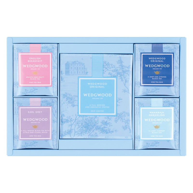 ウェッジウッド シグニチャー ティーバッグ&ドリップコーヒー  ／紅茶 お茶・紅茶 水・ソフトドリンク 飲料 ホワイトデー お返し 人気 プチ 卒業 入学 記念品 プレゼント お祝 2026 送料無料 ギフト プレゼント